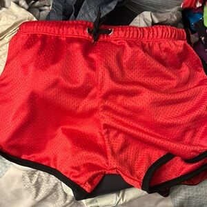 Men's Athletic Shorts - Red